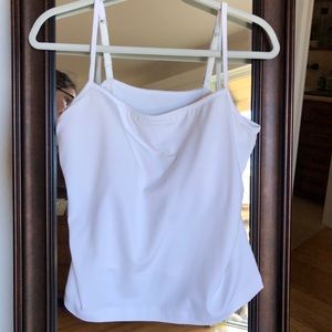 Athletic tank top w/ built in bra
